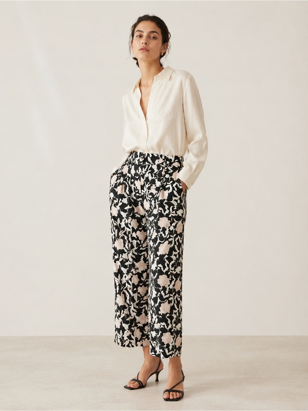 Christian Wijnants Floral Bamboo Trousers Size 40